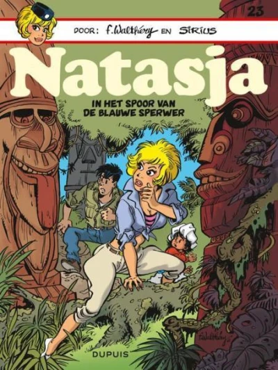 Cover of In het spoor van de blauwe sperwer