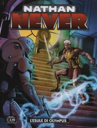 Cover of L'esule di Olympus