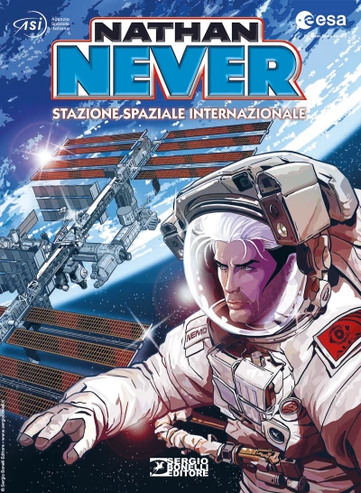 Cover of Nathan Never Stazione Spaziale Internazionale