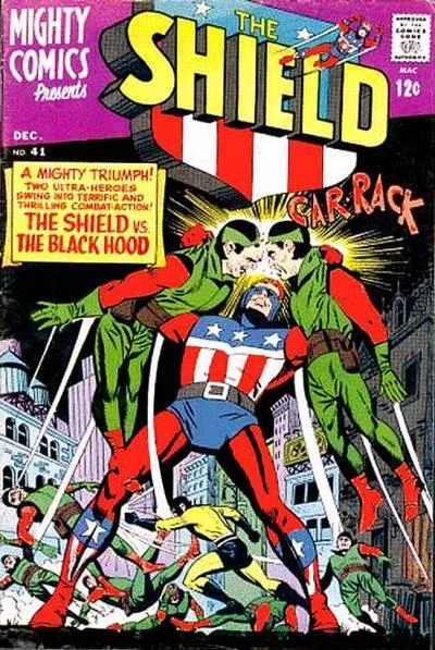 Cover of The Shield Vs The Black Hood