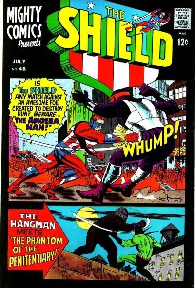 Cover of The Shield Vs. The Amoeba Man
