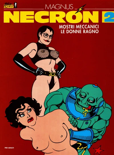 Cover of Mostri meccanici; Le donne ragno