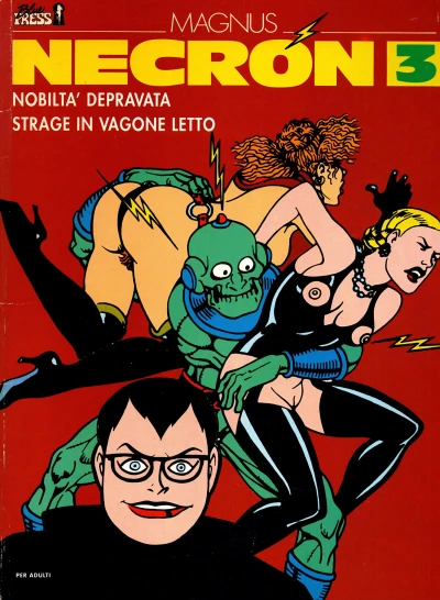 Cover of Nobiltà depravata; Strage in vagone letto