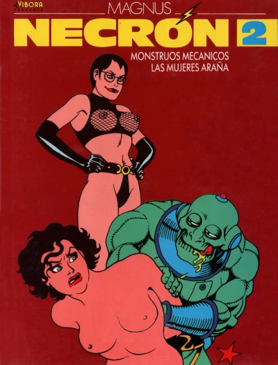 Cover of Monstruos mecanicos; Las mujeres araña
