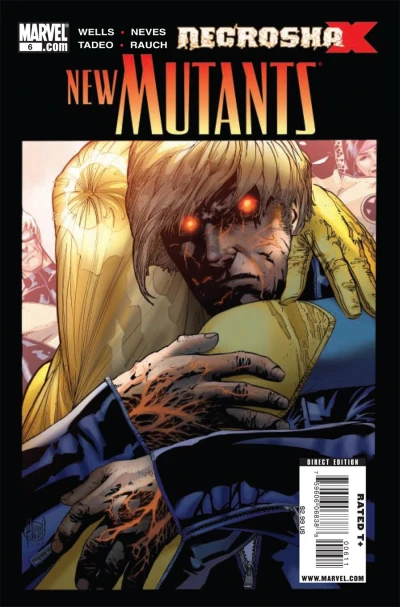 Cover of Necrosha: New Mutants Chapter 1: Dead Language