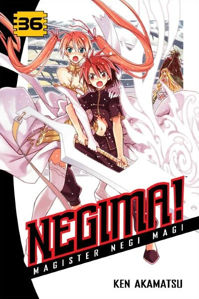 Cover of Negi vs. Fate