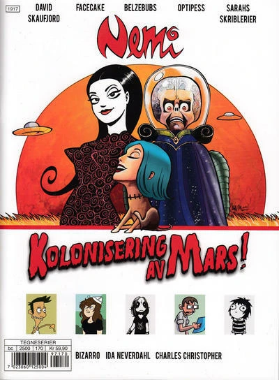 Cover of Kolonisering av Mars!