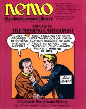 Cover of The Case of the Missing Cartoonist
