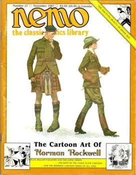 Cover of The Cartoon Art of Norman ROckwell