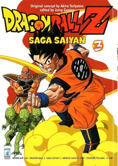 Cover of Dragon ball Z - Saga saiyan 3