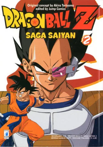 Cover of Dragon ball Z - Saga saiyan 2