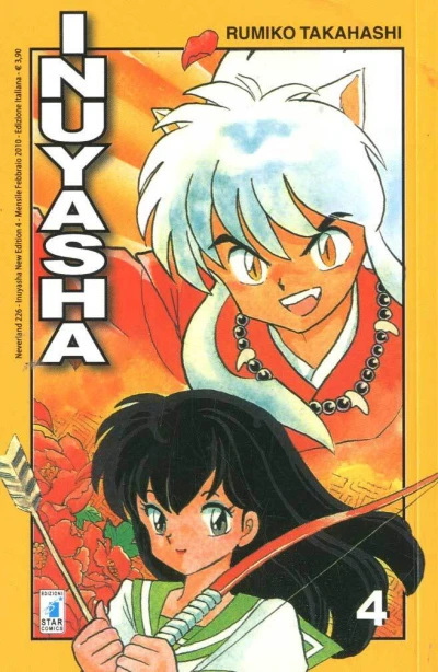 Cover of Inuyasha new edition 4