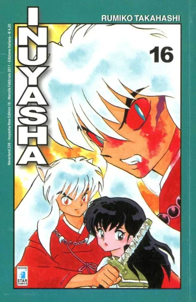 Cover of Inuyasha new edition 16