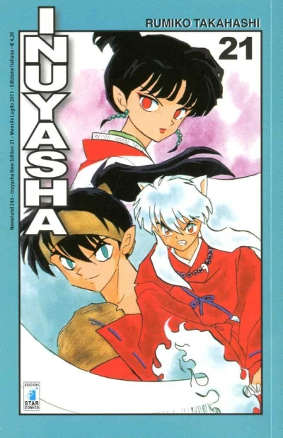 Cover of Inuyasha new edition 21