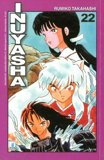 Cover of Inuyasha new edition 22