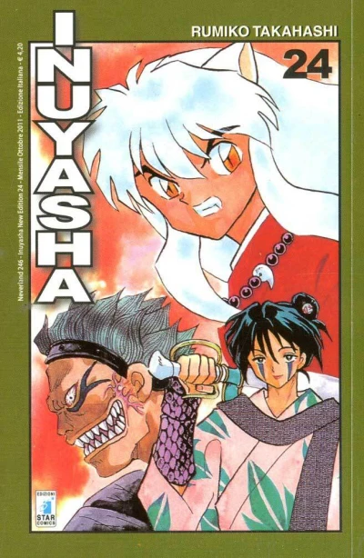 Cover of Inuyasha new edition 24