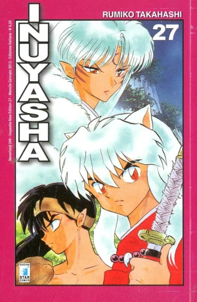 Cover of Inuyasha new edition 27