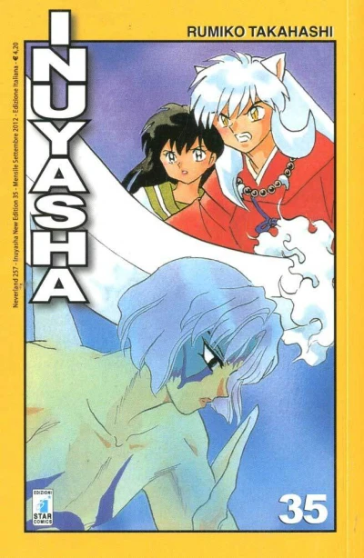 Cover of Inuyasha new edition 35