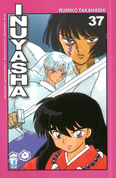 Cover of Inuyasha new edition 37