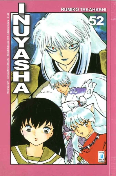 Cover of Inuyasha new edition 52