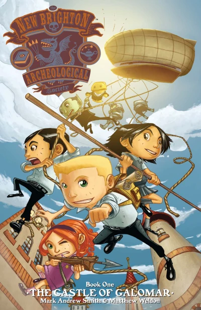 Cover of Book One: The Castle of Galomar