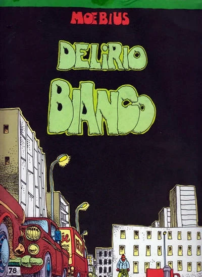 Cover of Delirio Bianco di Moebius