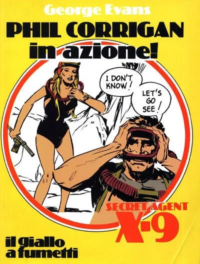 Cover of Secret Agent X-9 di Evans