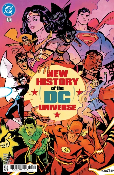 Cover of Book Two; New History of the DC Universe Timeline, Part Two