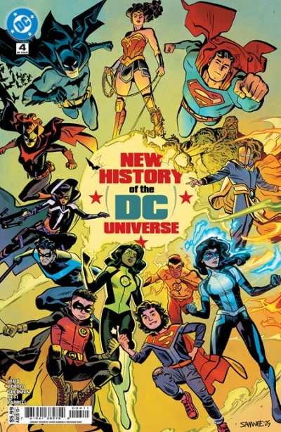 Cover of Book: Four; New History of the DC Universe Timeline, Part Four