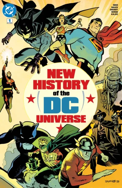Cover of [Untitled]; New History of the DC Universe Timeline Part One
