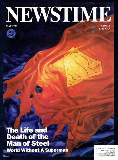Cover of The Life and Death of The Man of Steel