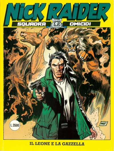 Cover of Il leone e la gazzella