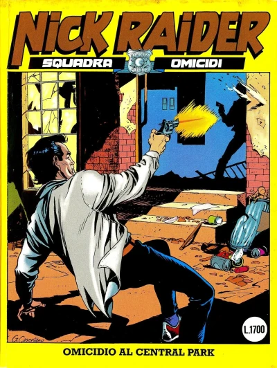 Cover of Omicidio al Central Park