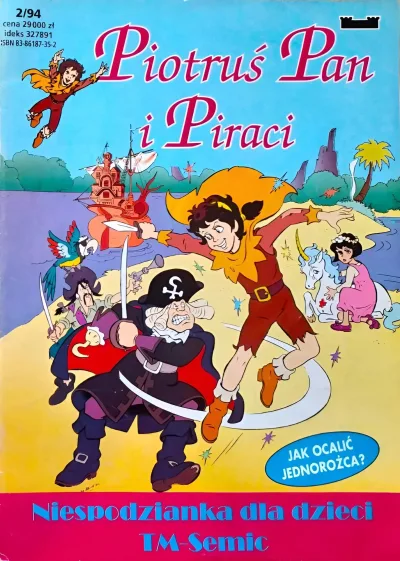 Cover of Piotruś Pan i piraci