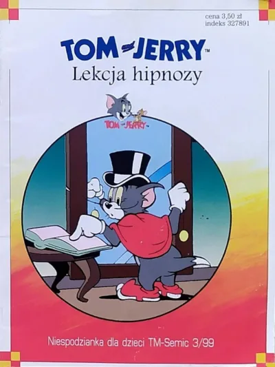 Cover of Tom and Jerry: Lekcja hipnozy