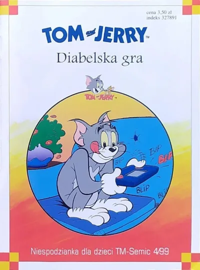 Cover of Tom and Jerry: Diabelska gra