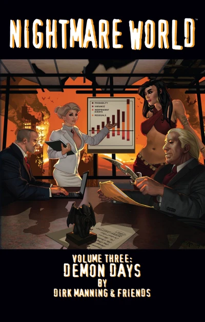 Cover of Volume Three: Demon Days