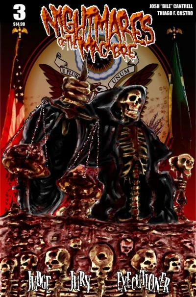 Cover of Nightmares of the Macbre: Judge Jury Executioner