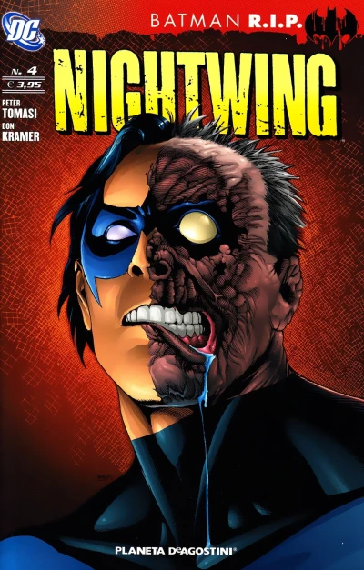 Cover of Caduta libera: Conclusione; Batman R.I.P.: Il grande salto parte prima