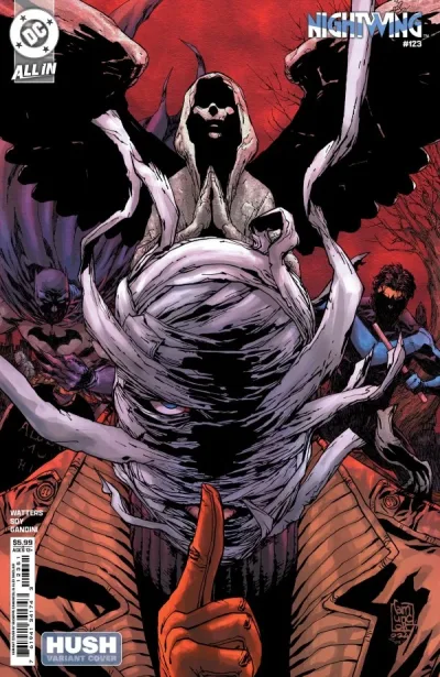 Cover of Cover D Giuseppe Camuncoli Hush Variant