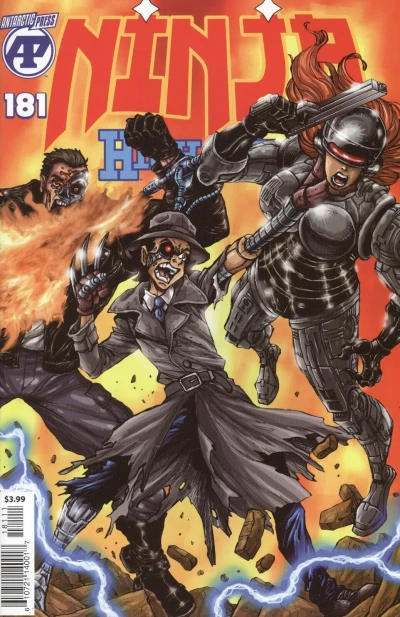 Cover of Three Robots and a Little Lady...