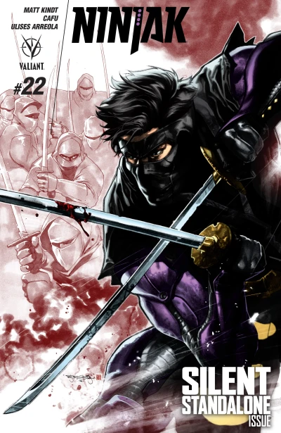 Cover of Silent Prelude Issue To The Seven Blades of Master Darque