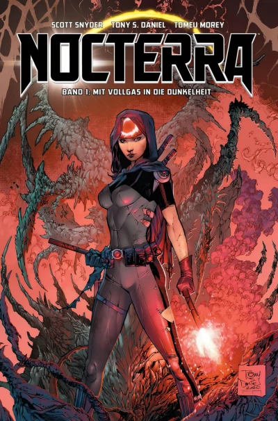 Cover of Mit Vollgas in die Dunkelheit