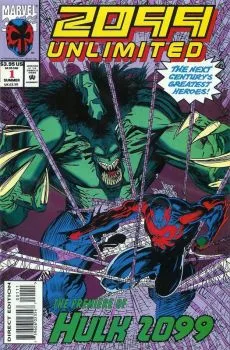 Cover of Nothing Ever Changes!!; Hulk 2099