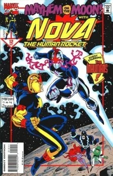 Cover of Novas in collision!