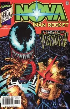 Cover of The end of Nova - the Human Rocket