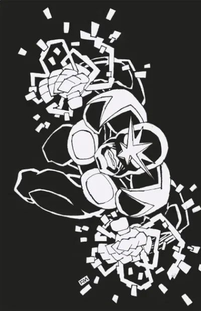 Cover of 2nd Printing Frank Miller Incentive B&W Variant (1:25)
