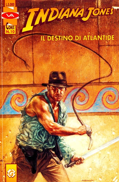 Cover of Indiana Jones: Il destino di Atlantide (parte prima)