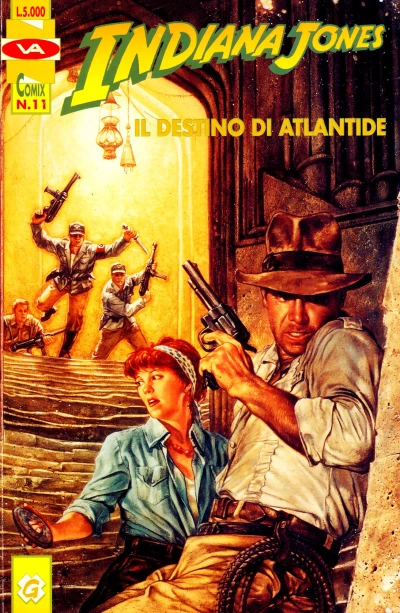 Cover of Indiana Jones: Il destino di Atlantide (parte seconda)