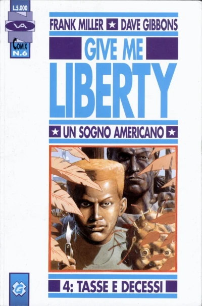 Cover of Give me liberty 4: Tasse e decessi